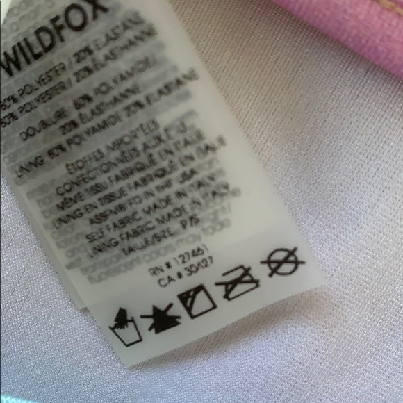 NWT Wildfox Mermaid Tie-dyed Flutter Bikini‎ Top - Picture 8 of 9